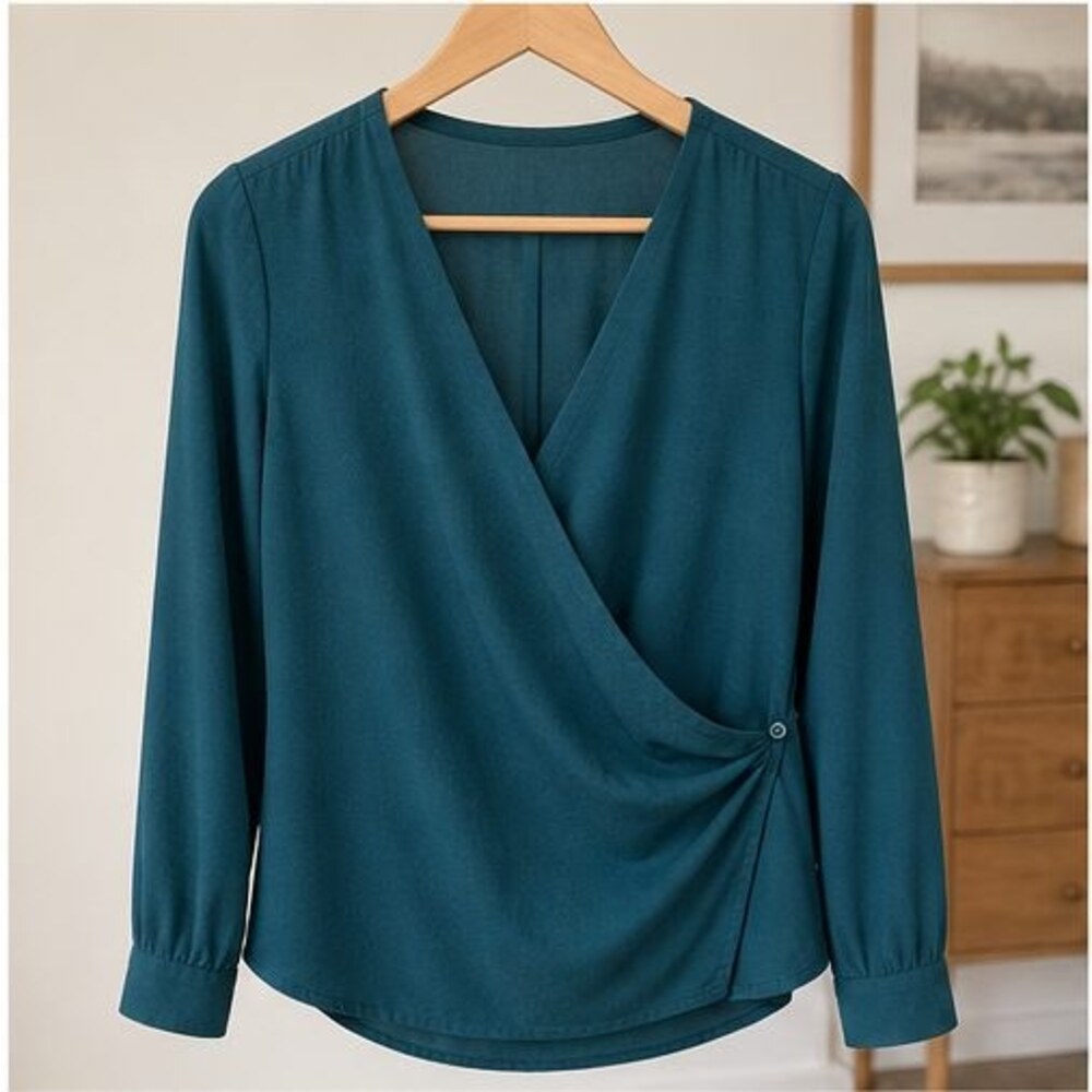 Teal Tunic Blouse